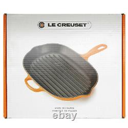 Le Creuset Cast 12.5-Inch Iron Oval Grillit (Orange)