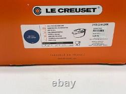 Le Creuset Cast Iron 8qt. Signature Oval Deep Teal Color (Reg. $460)