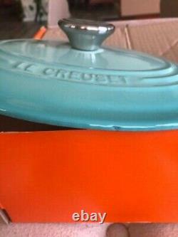 Le Creuset Cast Iron Dutch Oval Oven 3.5 US. QT #25 Cool Mint