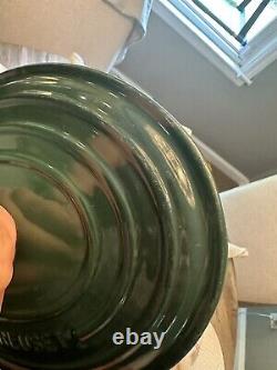 Le Creuset Cast Iron Dutch Oven Oval 3 1/2 qt, 25 Pot, Color Cactus Juniper