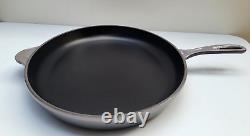 Le Creuset Cast Iron Oval Skilett 15.75 in Flint NIB