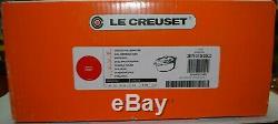 Le Creuset Cherry Red Cast Iron Oval Dutch Oven 6 3/4 Qt BRAND NEW