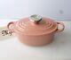 Le Creuset Cocotte Oval Pink W17cm/6.7, 0.9L Enameled Cast iron France