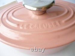 Le Creuset Cocotte Oval Pink W17cm/6.7, 0.9L Enameled Cast iron France