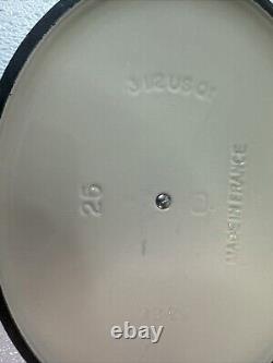 Le Creuset Enamel Cast Iron Dutch Oven #25 Double Handle Oval Forrest Grn 10X8