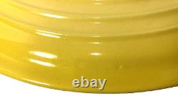 Le Creuset Enamel Cast Iron Ombre Soleil Yellow Oval Dutch Oven LID #29 5qt Nwtb