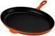 Le Creuset Enameled Cast-Iron 15-3/4-Inch Oval Fish Skillet, Flame