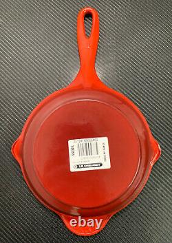 Le Creuset Enameled Cast-Iron 6-1/3 Skillet with Iron Handle, Cherry NEW READ