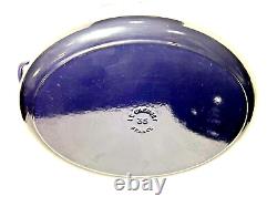 Le Creuset Enameled Cast Iron Ombre Cassis Oval Dutch Oven LID 35 9.5qt Htf Mint