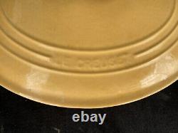 Le Creuset Enameled Cast Iron Oval Shape No 31 Dutch Oven Yellow With Lid France