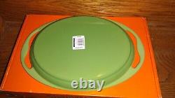 Le Creuset Enameled Cast Iron Oval Skinny Griddle 12.25 Palm (Green)