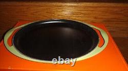 Le Creuset Enameled Cast Iron Oval Skinny Griddle 12.25 Palm (Green)