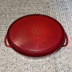 Le Creuset Enameled Cast Iron Signature Dutch Oven 5 qt, Red, Cerise #29