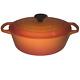 Le Creuset Enameled Cast Iron Signature Oval Dutch Oven, 3.5 qt. Flame Msrp $400