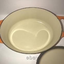 Le Creuset Enameled Cast Iron Signature Oval Dutch Oven, 3.5 qt. Flame msrp $400