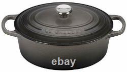 Le Creuset Enameled Cast Iron Signature Oval Dutch Oven, 3.5 qt, Oyster