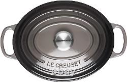 Le Creuset Enameled Cast Iron Signature Oval Dutch Oven, 5 Qt, Oyster