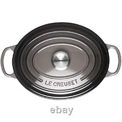 Le Creuset Enameled Cast Iron Signature Oval Dutch Oven, 5 qt, Oyster