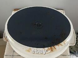 Le Creuset France Futura Oval Cast Iron Dutch Oven No 33 MCM