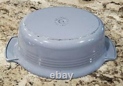 Le Creuset France Futura Ray Loewy Oval Cast Iron Dutch Oven 4.25 Qt No 27 MCM
