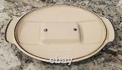 Le Creuset France Futura Ray Loewy Oval Cast Iron Dutch Oven 4.25 Qt No 27 MCM