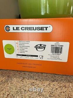 Le Creuset Kiwi 8 QT Oval Dutch Oven Brand New In Box
