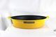 Le Creuset No. 43 Oval Roasting Pan Enameled Cast Iron Yellow -OPEN PAN