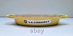 Le Creuset Oval Baker Signature 1QT Soleil NIB