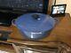 Le Creuset Oval Cast Iron French Oven 6.75qt #31 Harmonic Blue(see Details)