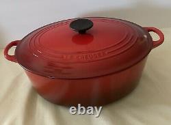 Le Creuset Oval Dutch Oven. # 31 French Cerise (Cherry red) 6.75 Quart