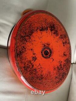 Le Creuset Oval Dutch Oven 6.4L 6.75qt 12 Orange Flame Enamel Cast Iron FRANCE