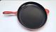 Le Creuset Oval Skillet 15.75 In Cerise New Seconds