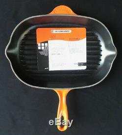 Le Creuset Oval Skillet Grill 12.75 Flame