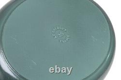 Le Creuset Sea Salt Enameled No 35 Cast Iron Oval Roaster Excel Condition