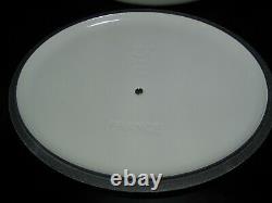Le Creuset Shiny White 3-1/2 Qt Wide Oval Dutch Oven #27 NEW Very Rare
