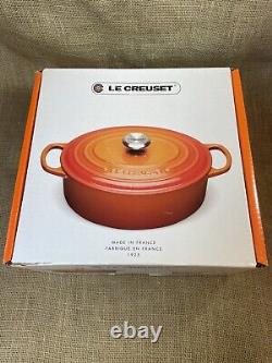 Le Creuset Signature Cast Iron 2.75 Quart Oval Dutch Oven, Cherry S/D