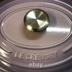 Le Creuset Signature Cast Iron 31cm Oval Casserole Bluebell Purple (BNIB)