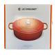 Le Creuset Signature Cast Iron 6.75 Quart Oval Dutch Oven, Cerise Red NEW