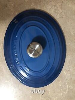 Le Creuset Signature Cast Iron 6.75 Quart Oval Dutch Oven, Marseille NEW