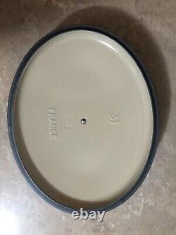 Le Creuset Signature Cast Iron 6.75 Quart Oval Dutch Oven, Marseille NEW