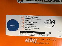 Le Creuset Signature Cast Iron 6.75 Quart Oval Dutch Oven, Marseille NEW