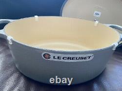Le Creuset Signature Enameled Cast Iron Oval Dutch Oven, 9 1/2-Qt, French Grey