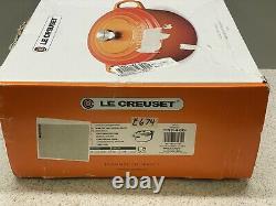 Le Creuset Signature Oval Casserole Oven 6.75qt Cast Iron Oyster Grey New
