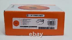 Le Creuset Signature Oval Dutch Oven 1 qt Flame Orange