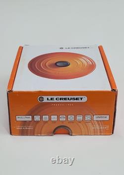 Le Creuset Signature Oval Dutch Oven 1 qt Flame Orange