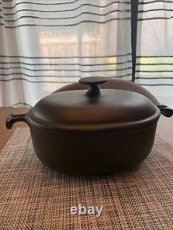 Le Creuset Vintage Oval Cast Iron Matte Black Enzo Mari La Mama Cocotte 21