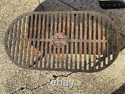 Lodge Sportsman's Cast Iron Grill BBQ Outdoors Portable Made in USA