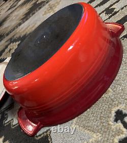 MCM Le Creuset France Futura Ray Loewy Oval Cast Iron Dutch Oven 4.5 Qt No 29