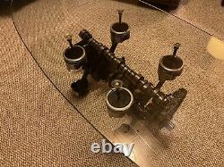 Man Cave V8 Crankshaft Engine Coffee Table Automotive Furniture Block