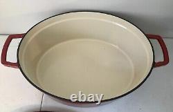 Martha Stewart Collector's Enameled Cast Iron Oval 8 Qts